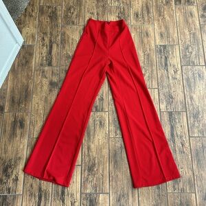 Red trousers